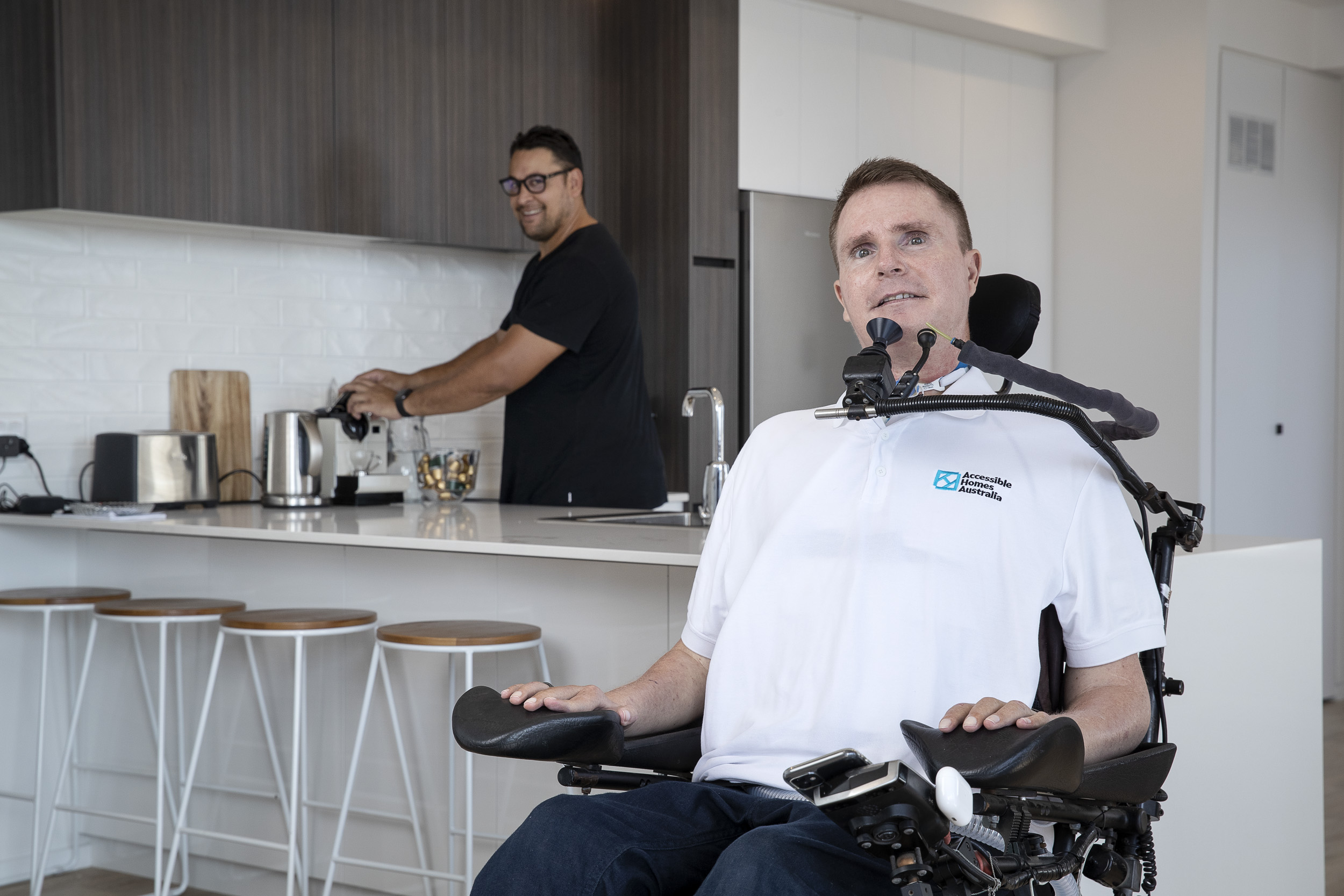 Perry Cross In His New Accessible Apartment (3)