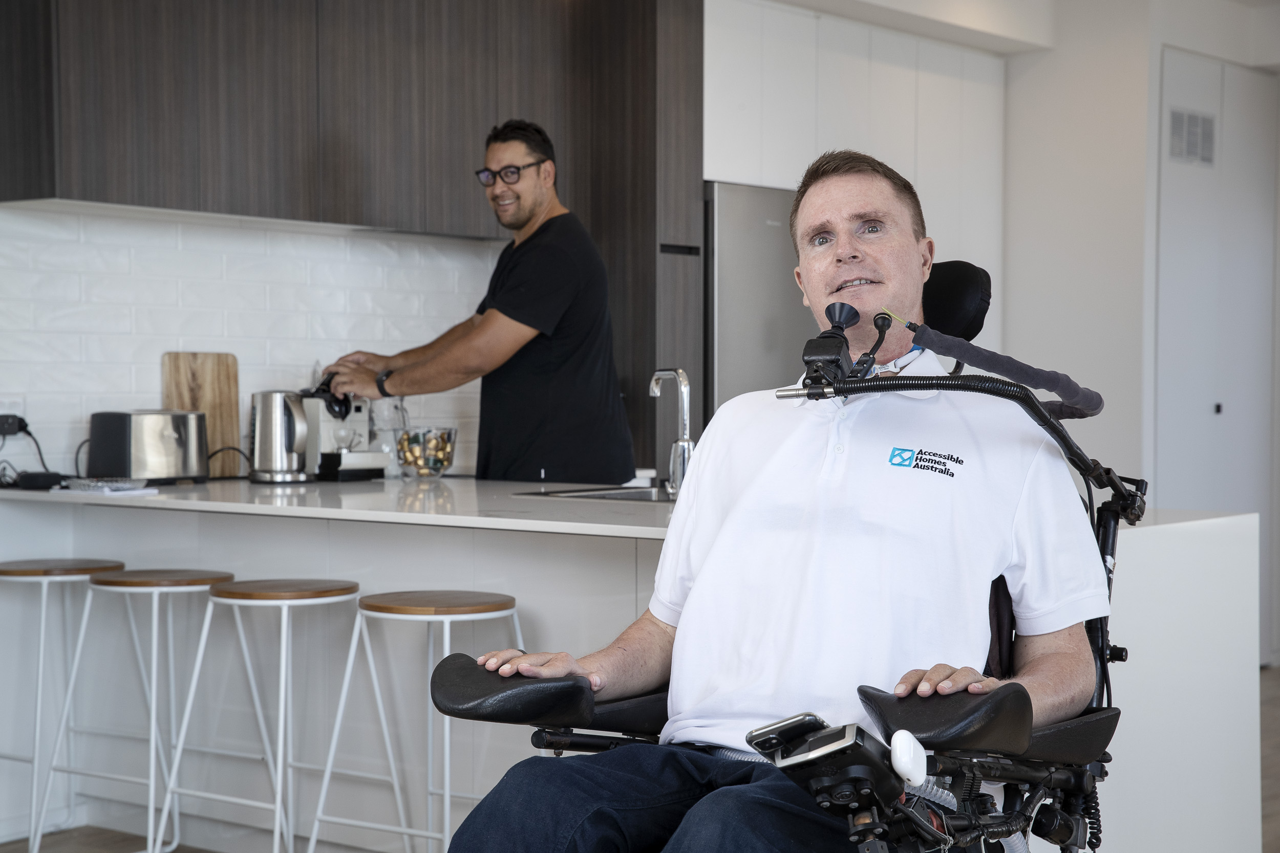 Perry Cross In His New Accessible Apartment (3)